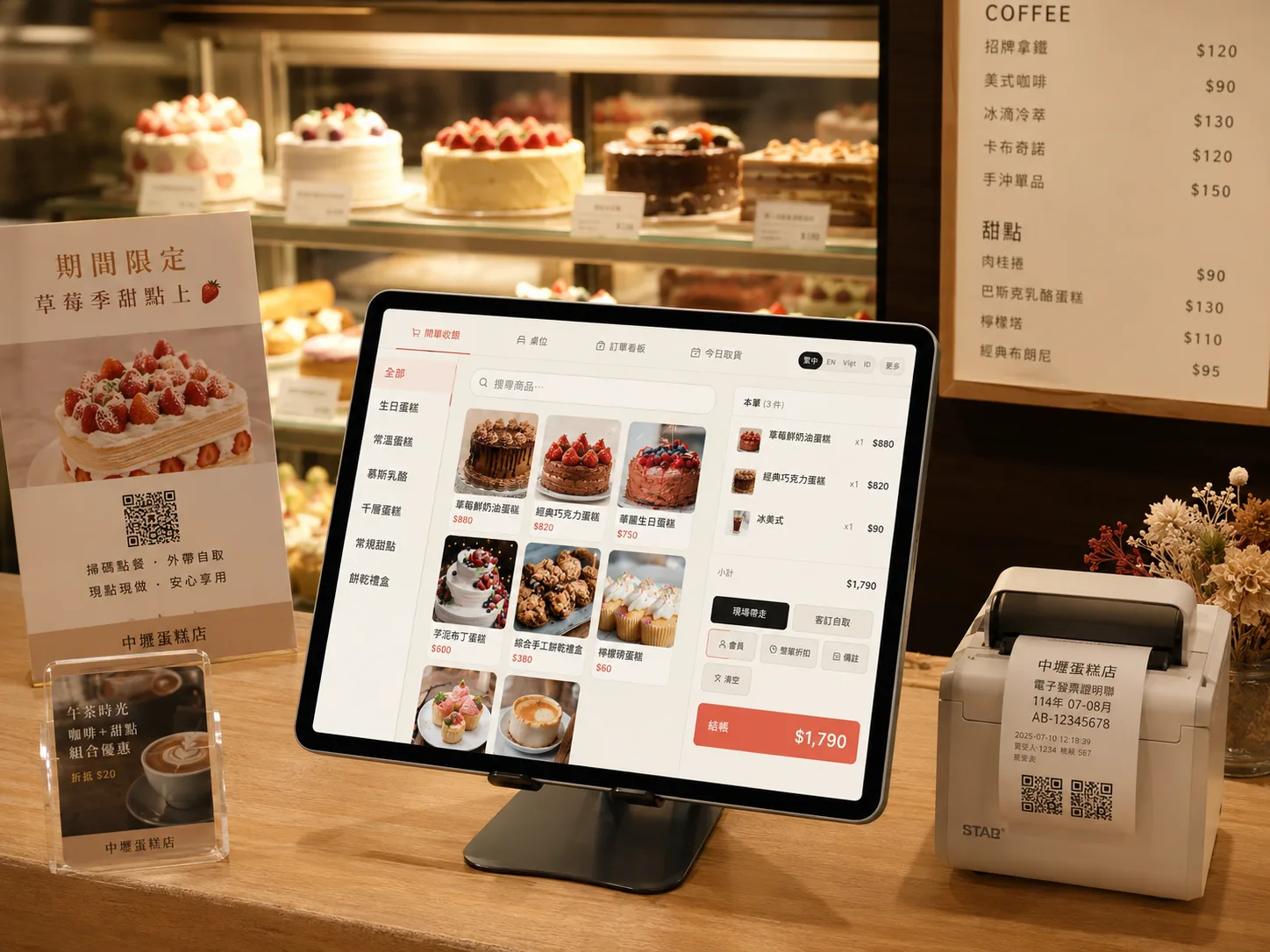 CakeDock — 蛋糕店接單與門市營運平台
